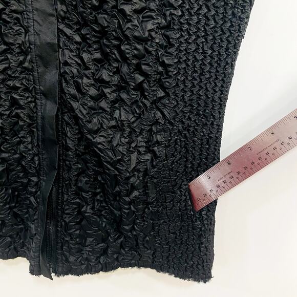 UBU Vest Double Side Sweater Womens Size XS Black  Front Full Zipper - Picture 8 of 13